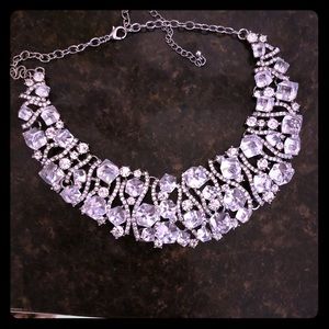 Choker rhinestone collar style